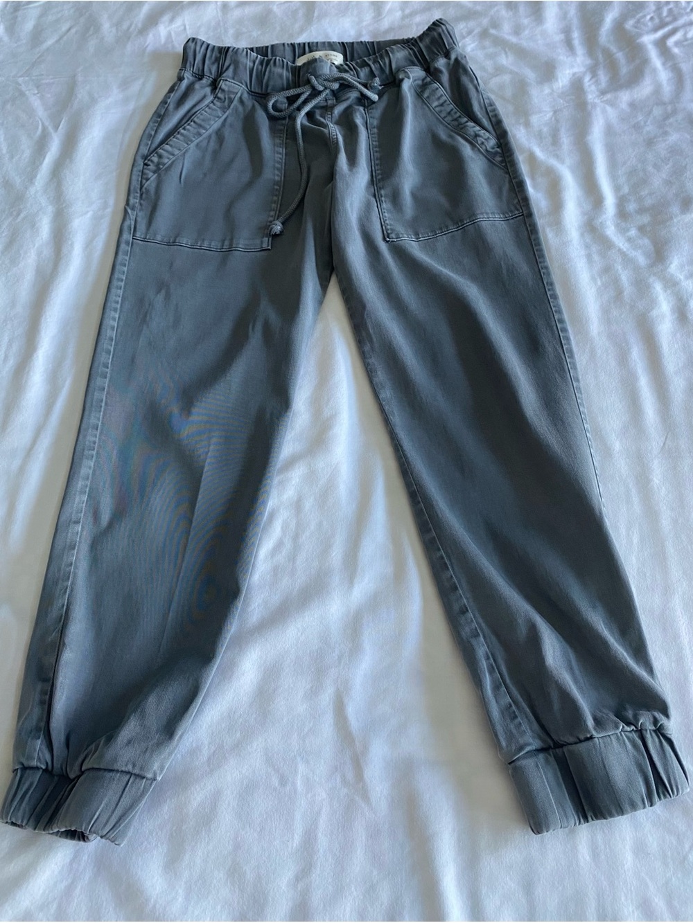 Cloth & Stone Casual Drawstring Jogger Pants in Slate Gray
